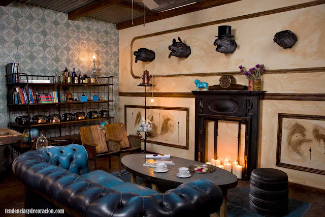 Suelos con mosaicos hidráulicos, una vuelta a lo tradicional Decoración interior Patio Suelo