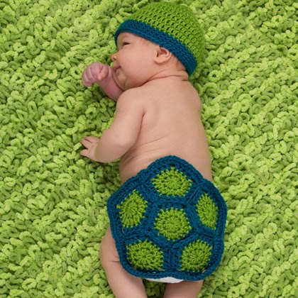 Turtle Newborn Photo Prop