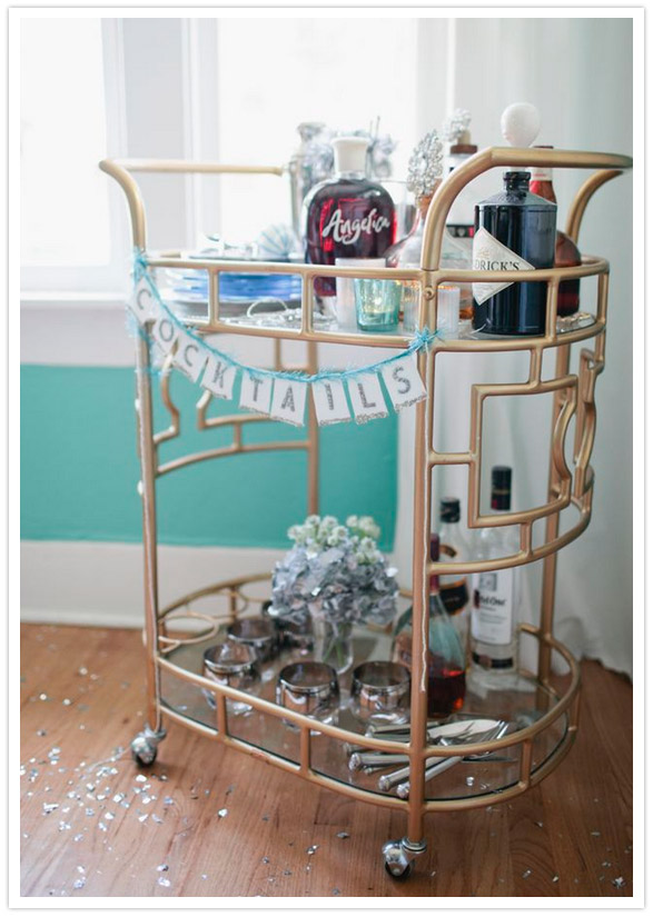 Bar Cart Essentials Design Fixation