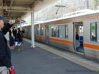 Tokaido trains in Japan