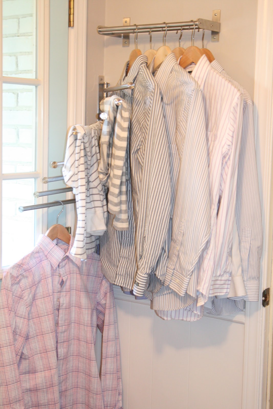 New Clothes Drying System Part of the Laundry Room Makeover HLL