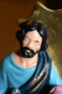 Presépio Pintado Painted Christmas Crib