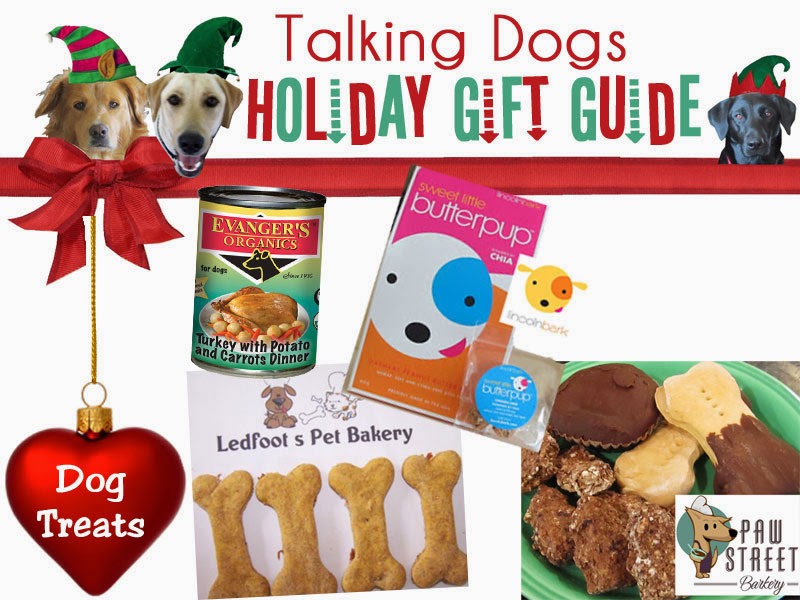 Talking Dogs at For Love of a Dog Dog Treats Holiday Gift Guide for