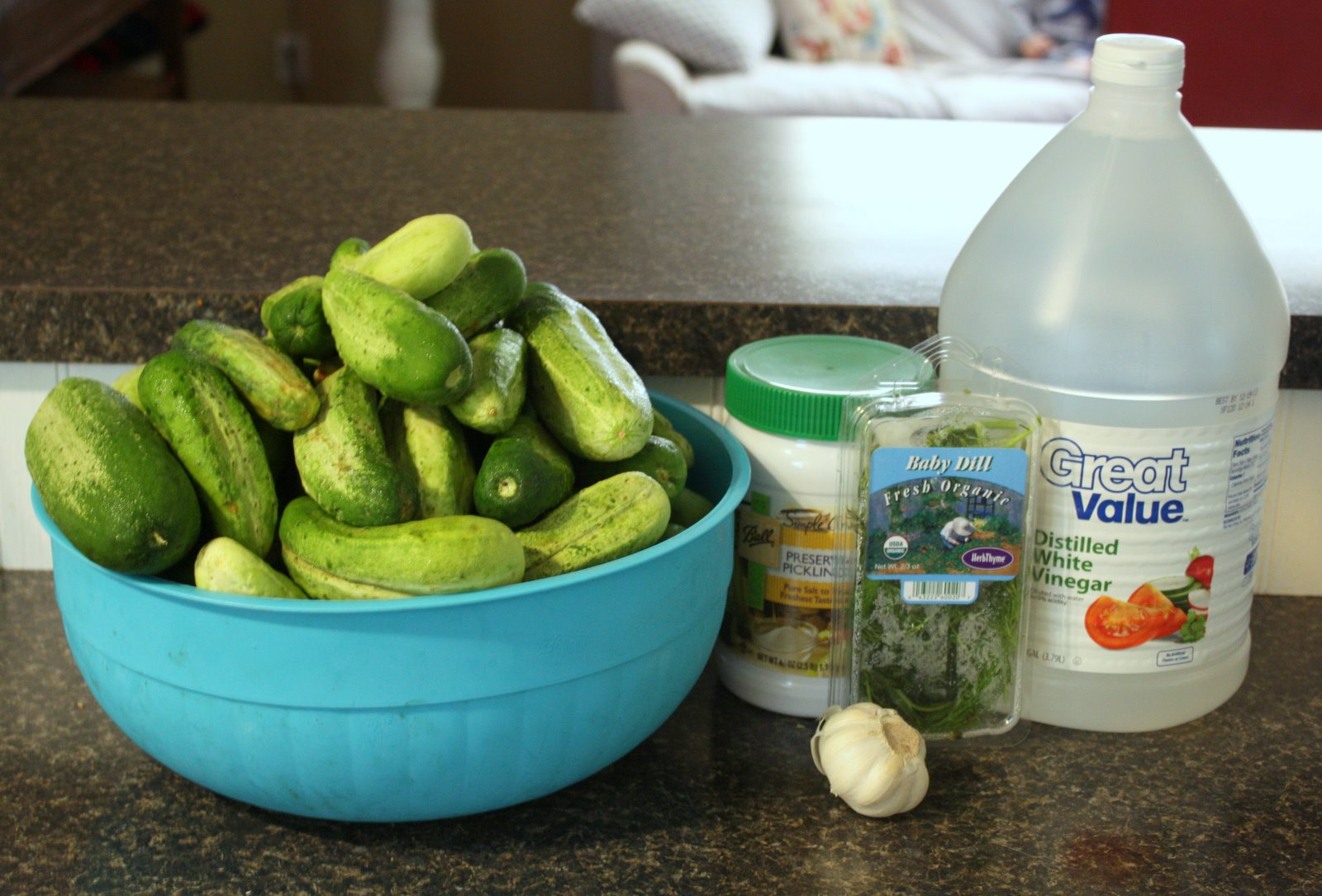 it's just Laine Preserving the Harvest Homemade ClaussenStyle Pickles