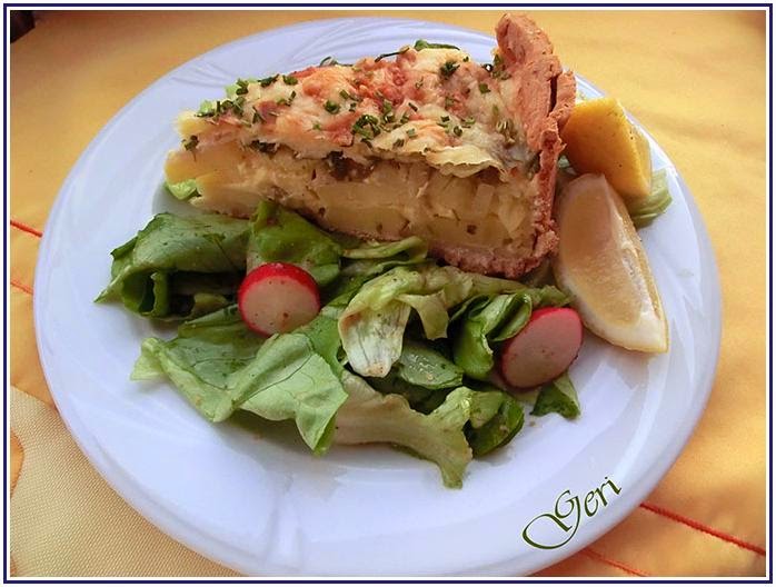 Schwedische Kartoffeln -Quiche