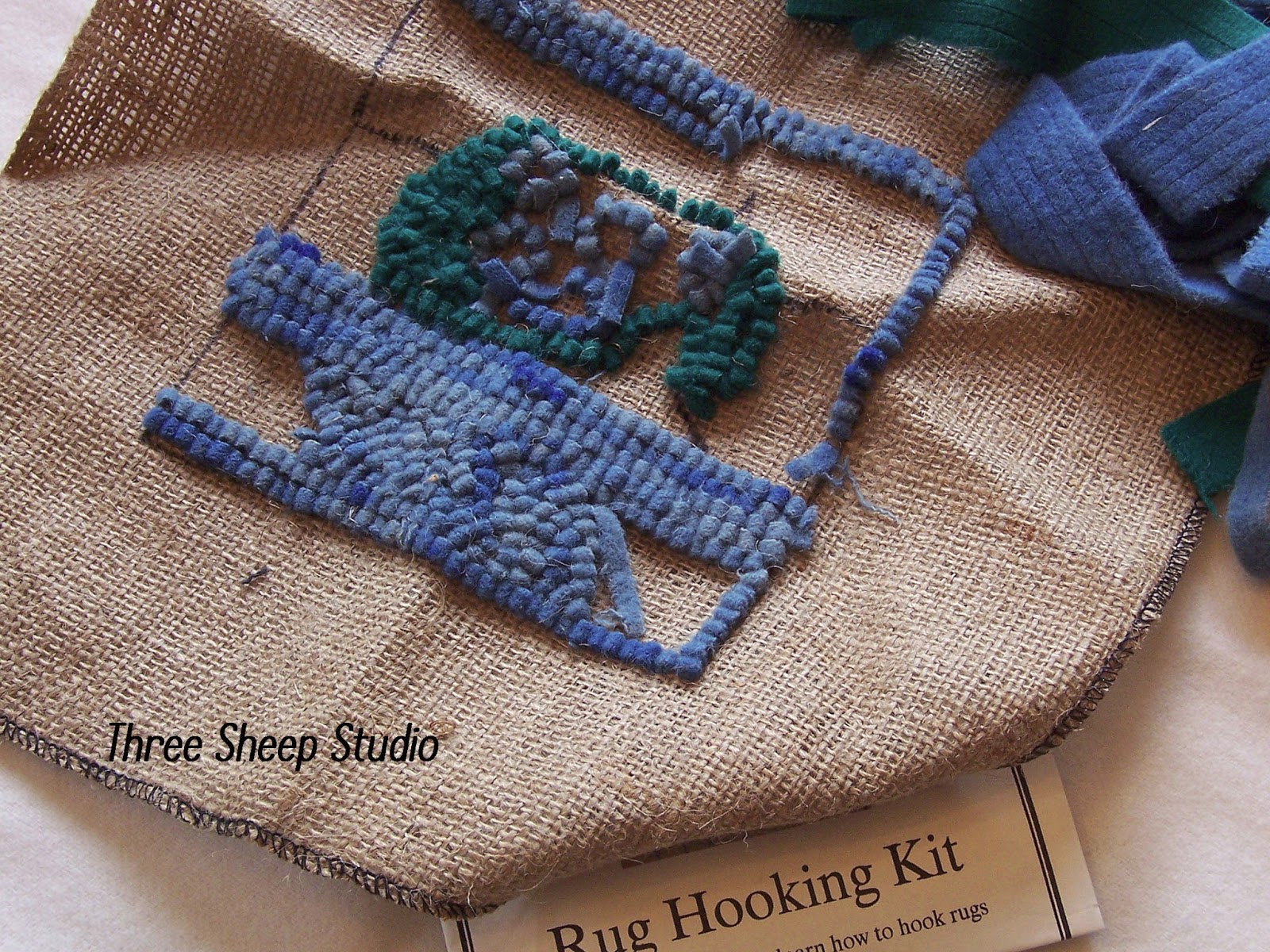 Three Sheep Studio The Humble Rug Hooking Kit...