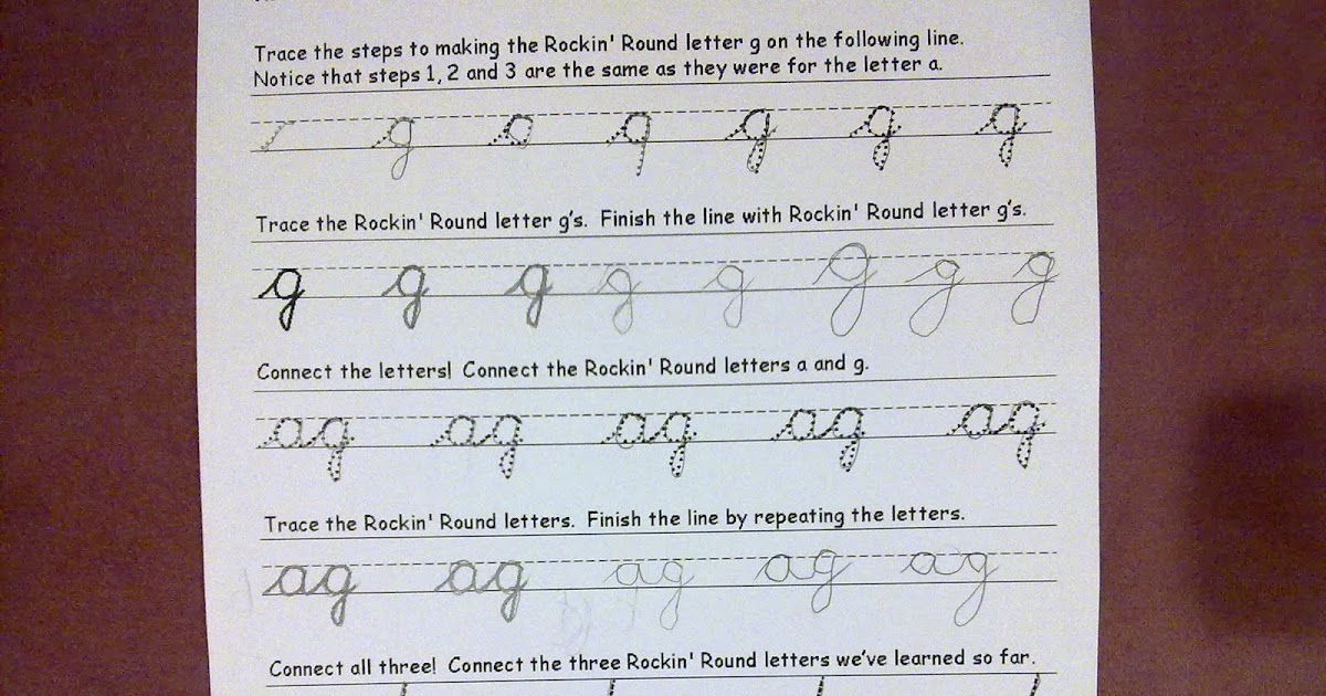 Reese Matthew's Secret Isle: Cursive Writing