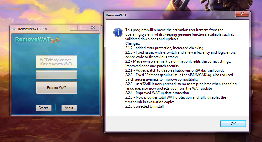 RemoveWAT 2.2.6 Windows 7.zip