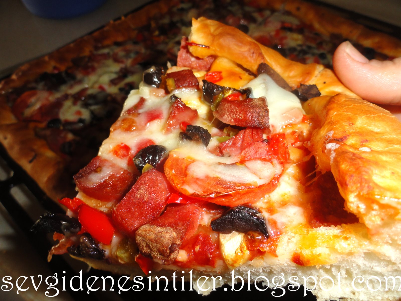 Sevgiden Esintiler..Ev Yapımı Pizza&hellip;&hellip;