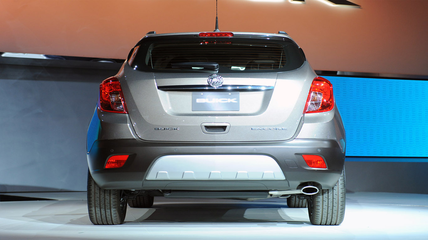 Detroit 2012 Buick Encore Images Data And Rivals List