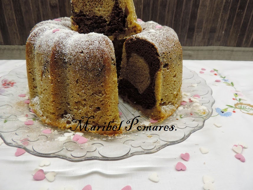 Bundt Cake Marmolado En Olla Programable.
