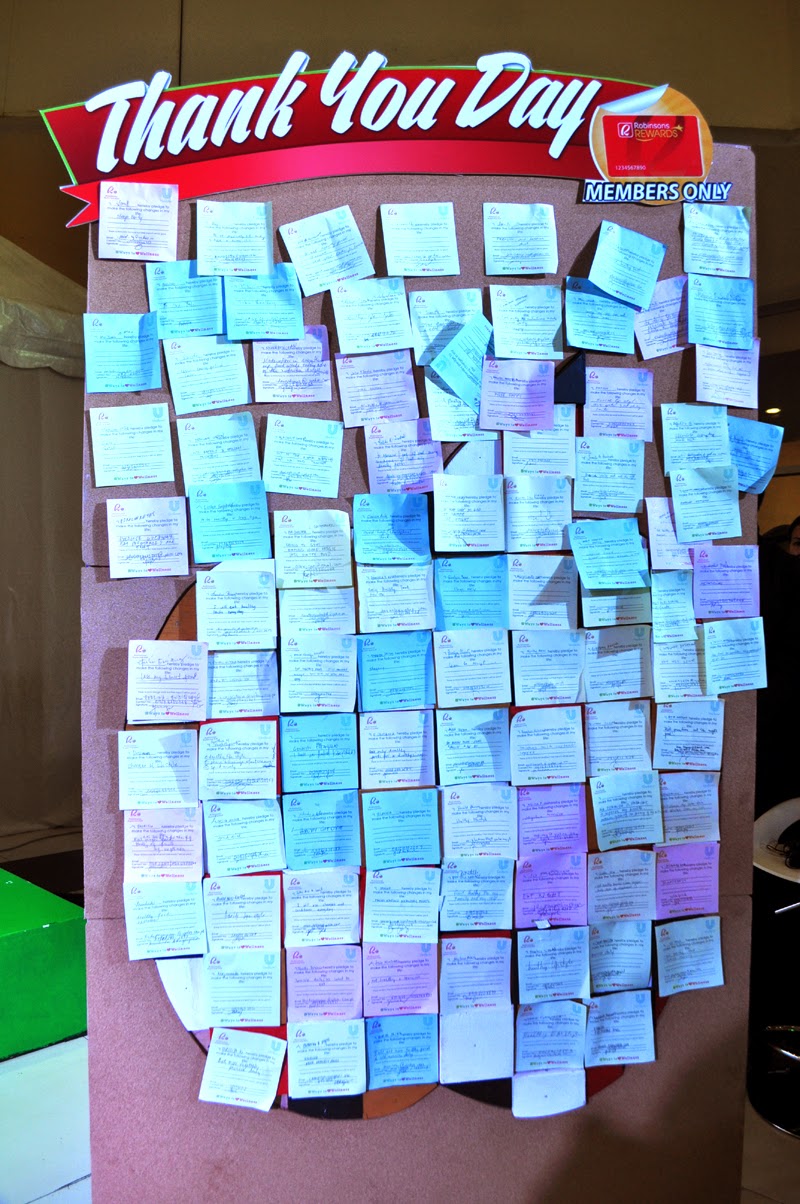 Robinsons Supermarket Rewards Card Members Thank You Day Rochelle Rivera