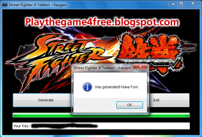Street Fighter X Tekken Crack Password Protected