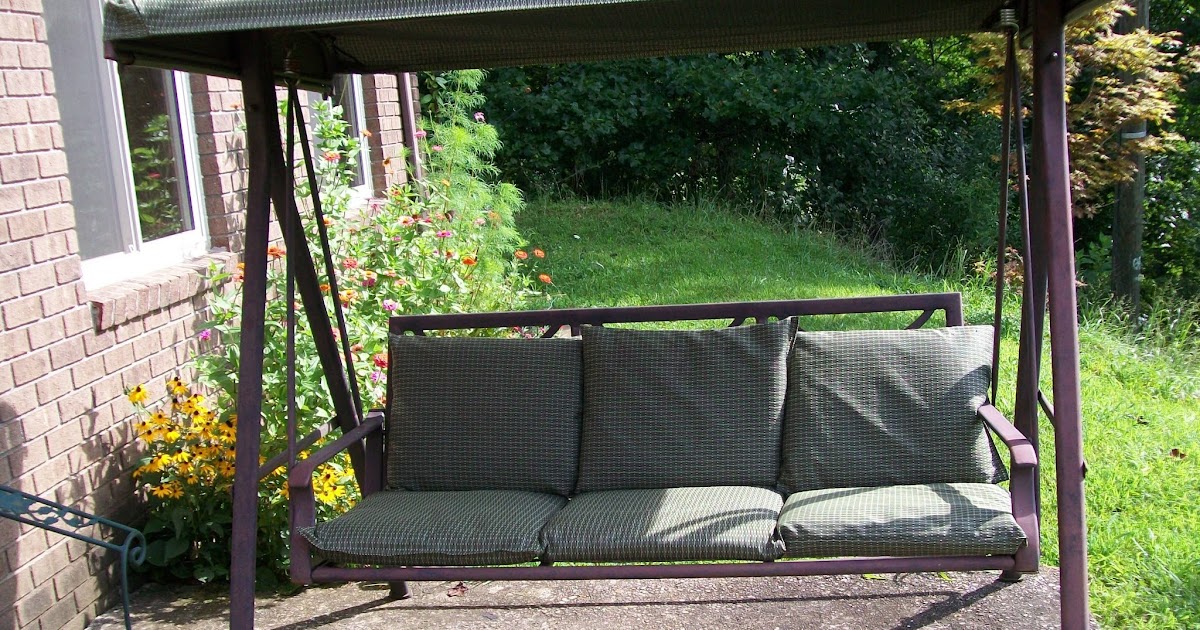 Sew Much More: Patio Swing Cushions