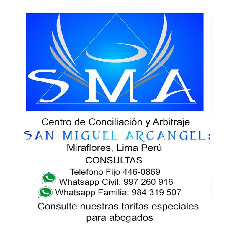 Centro de Conciliación Extrajudicial San Miguel Arcangel Civil y Familia