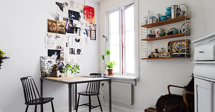 my scandinavian home: A very cool Swedish apartment