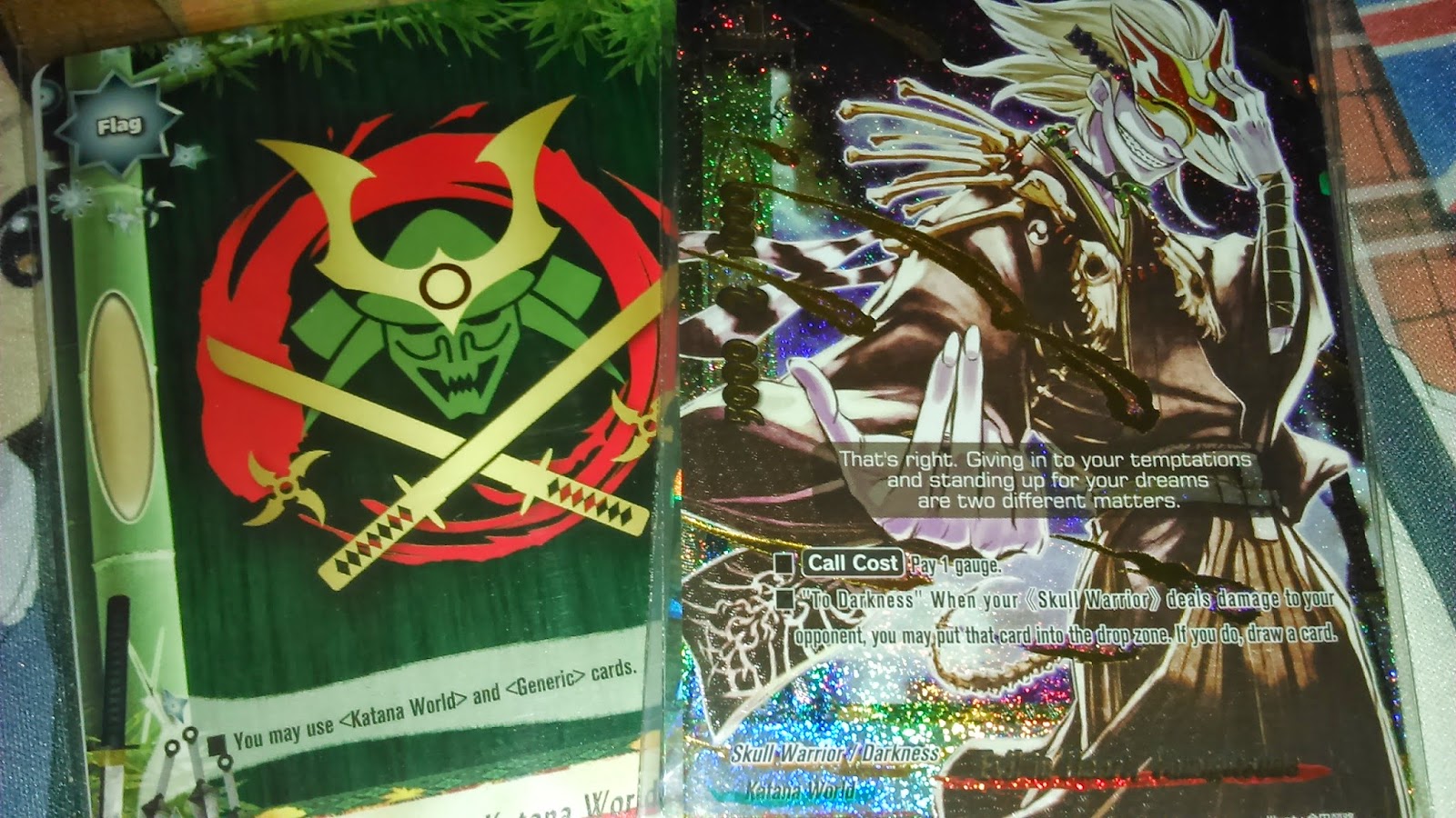 BUDDYFIGHT & other stuff: KATANA WORLD: Skull Warrior Deck