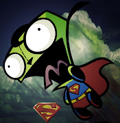 And last but not least another picuture of GIR, this time he's Superman.