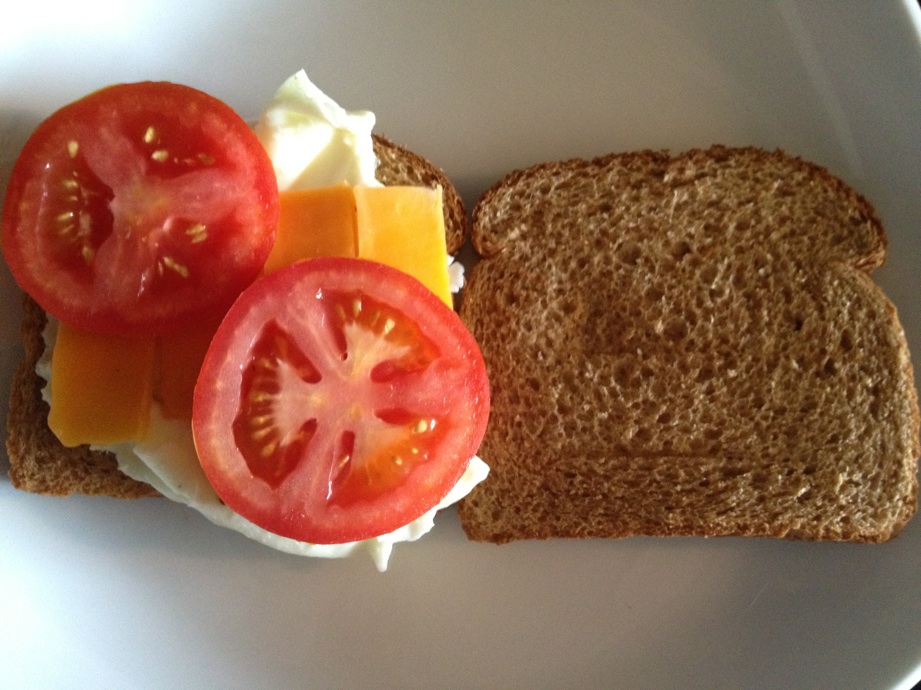 J Lipp's Hip Tips Egg Whites, Tomatoes & Cheddar Cheese