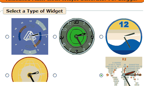 How To Add Animated Flash Clock To Your Blogger Blogs / Websites