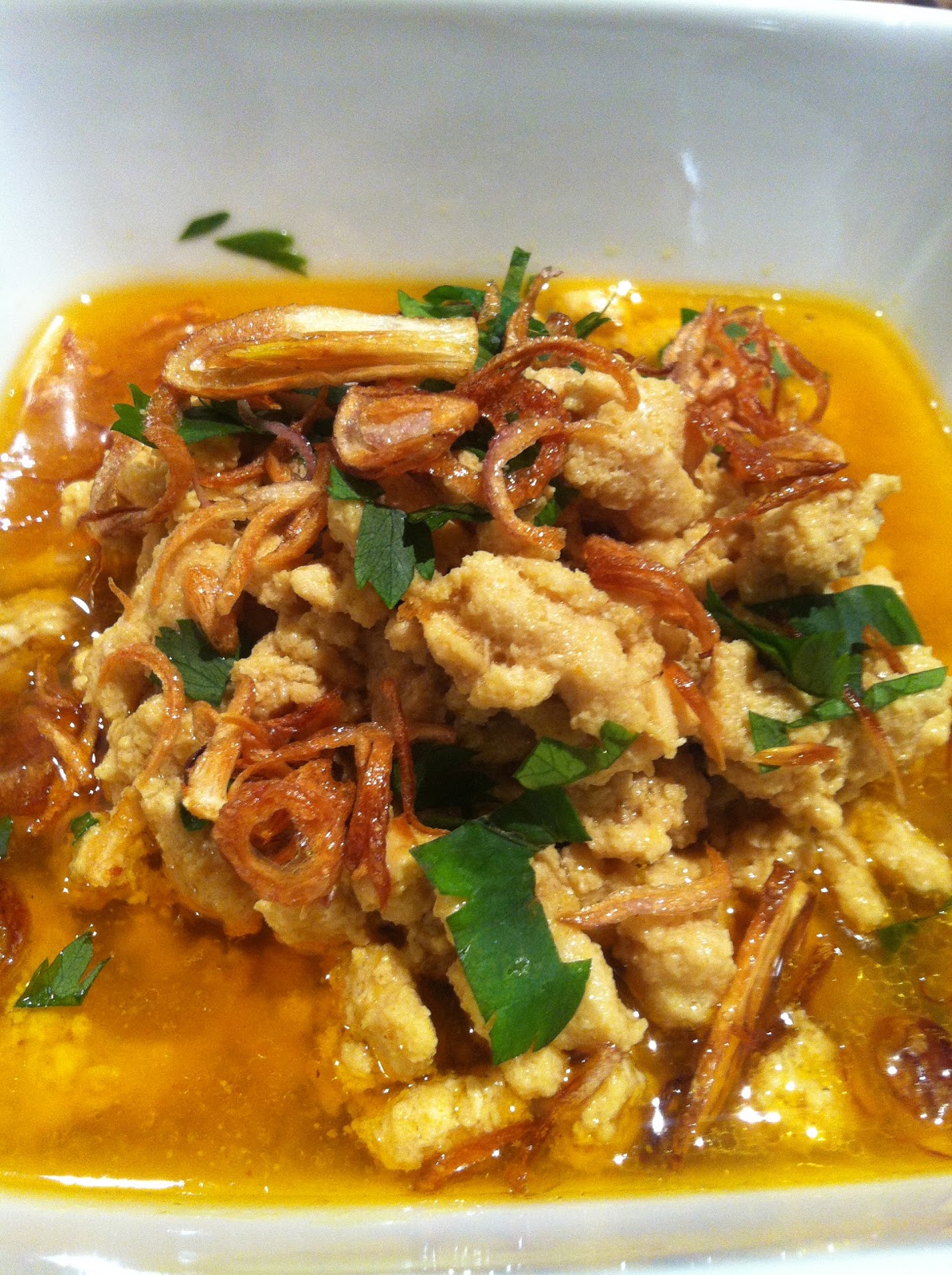 The Maple Kitchen Cram Cam (Clear Chicken Soup with Balinese Spices)