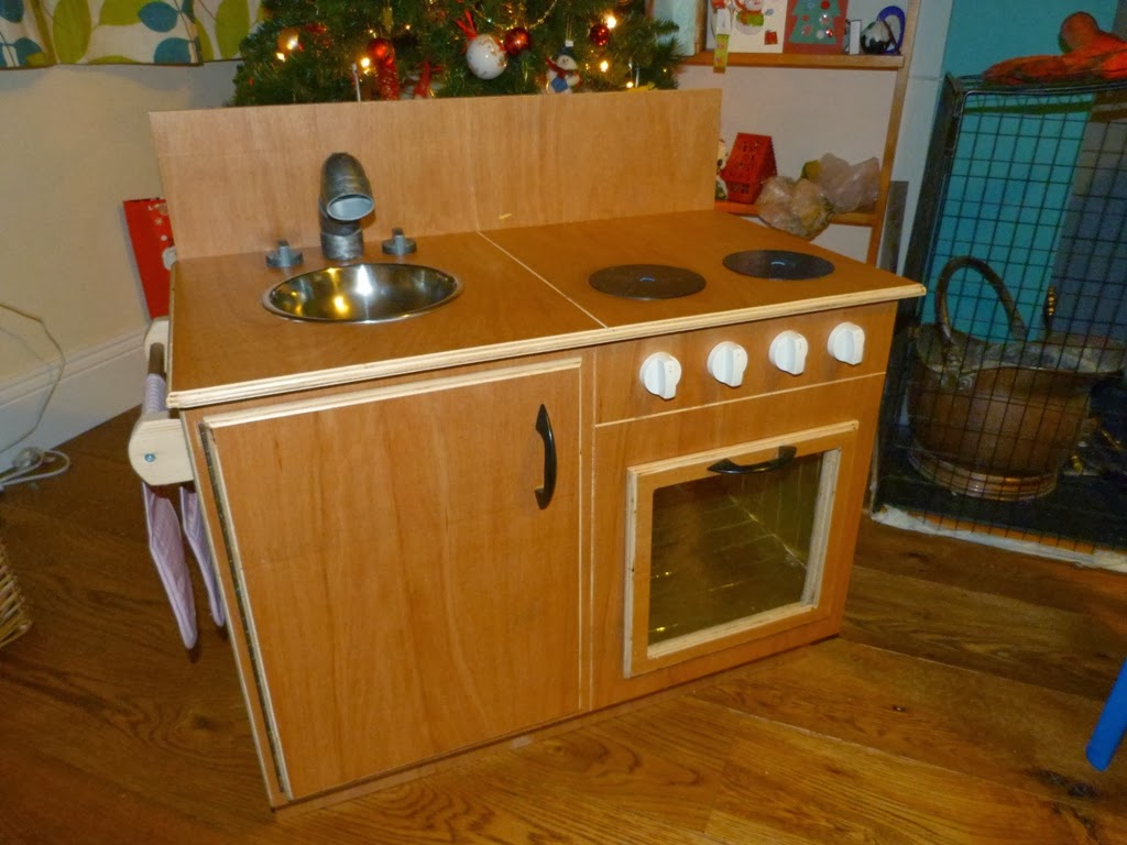 An English Homestead Homemade Toy Kitchen