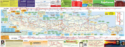 Download Peta Jalur Mudik Jawa, Sumatera 2012