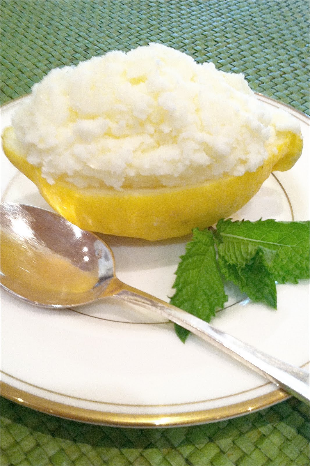 Padgett Hoke Lemon Sorbet Cups