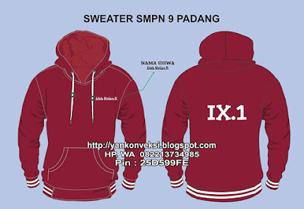 SWEATER KELAS SMP