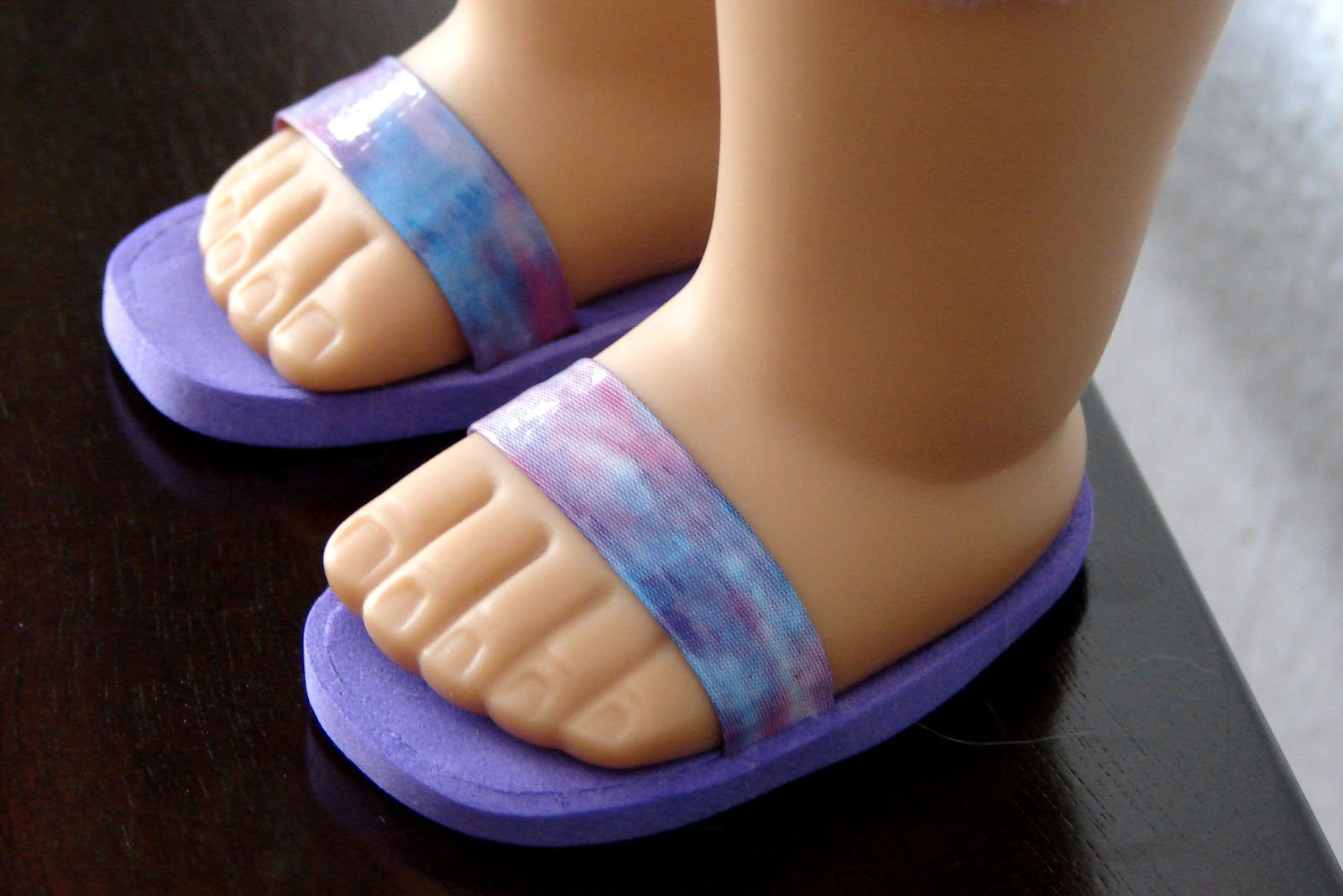 American Girl Doll Play Doll Craft Make Your Doll Flip Flops!