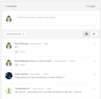 Cara Mengaktifkan dan Memasang Komentar Google Plus di Blog