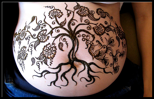 Henna Pregnancy