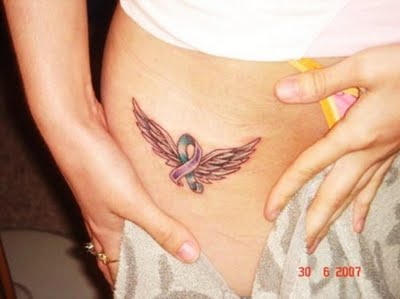 angel wings tattoo