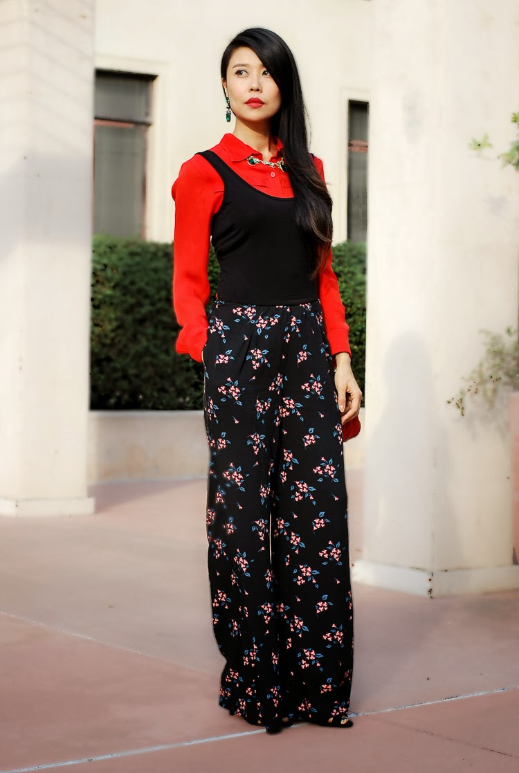 Outfitted for the lunar new year: celebrate in red and gold GBF Life + Style What I'm Wearing On Lunar New Year