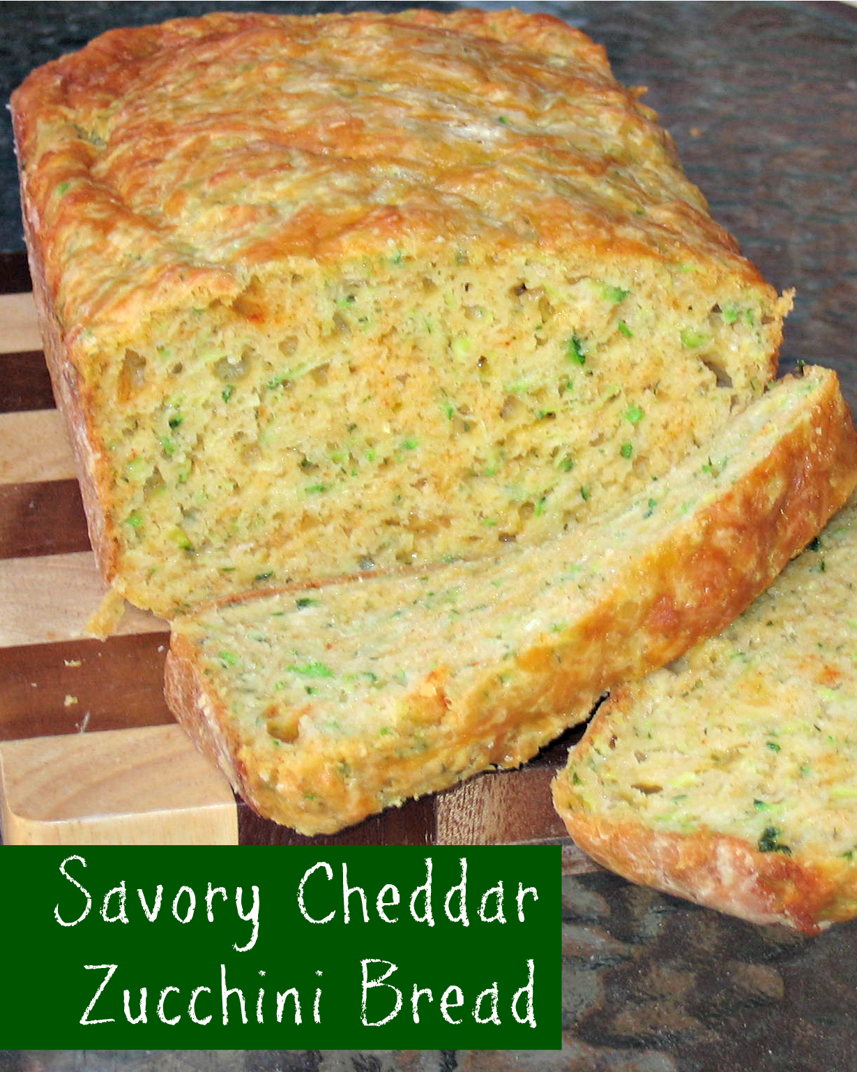 Savory Cheddar Zucchini Bread Edesia's Notebook