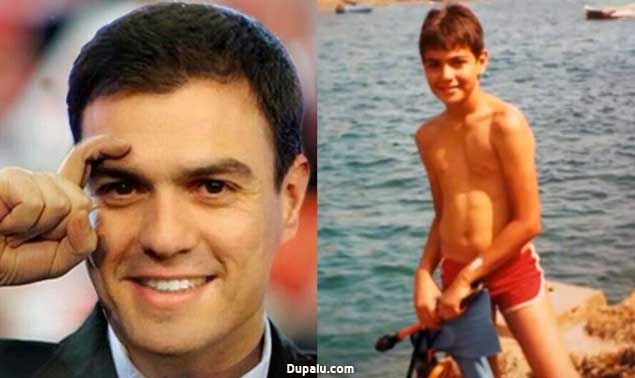 Fotos de políticos españoles de niños Pedro%2BSánchez%2Bde%2Bniño