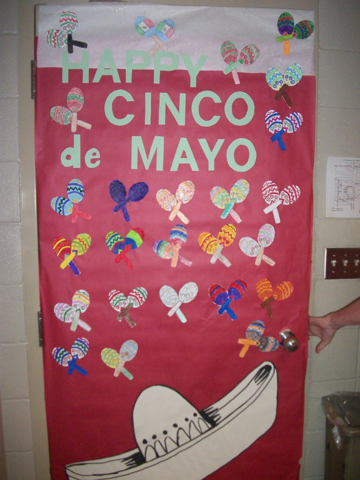 Ms. Cunningham's Class Blog Cinco de mayo door decorations