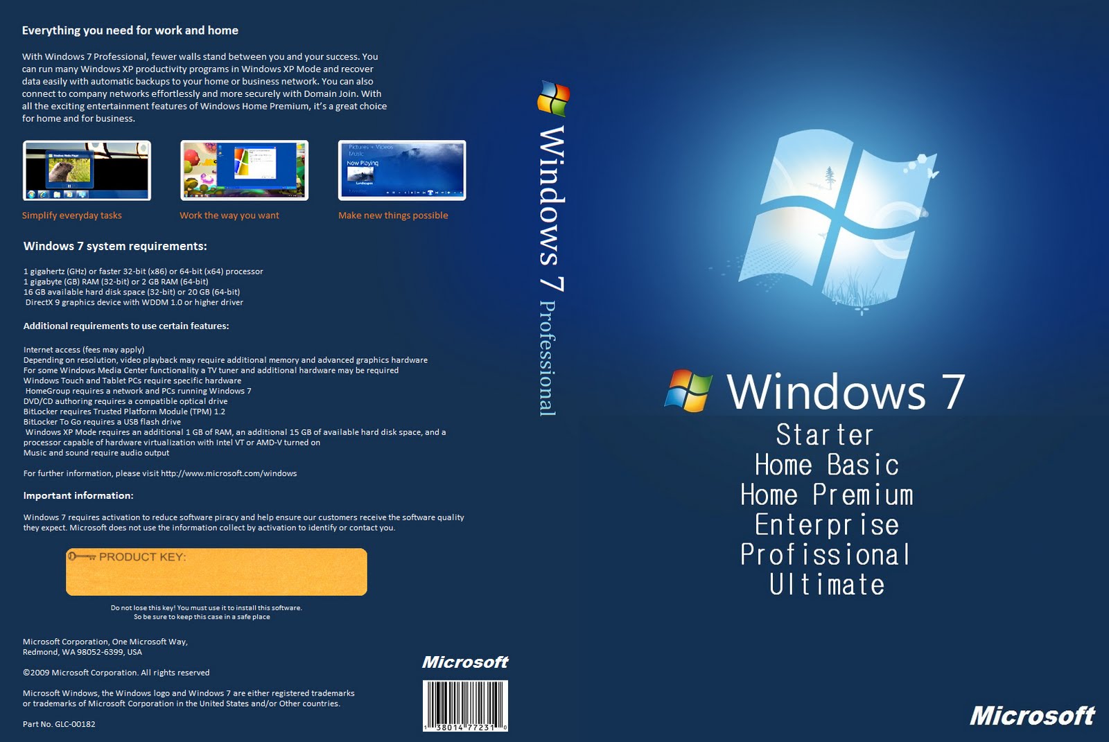 CRACK Windows 7 Ultimate SP1 PT-BR X32 ISO