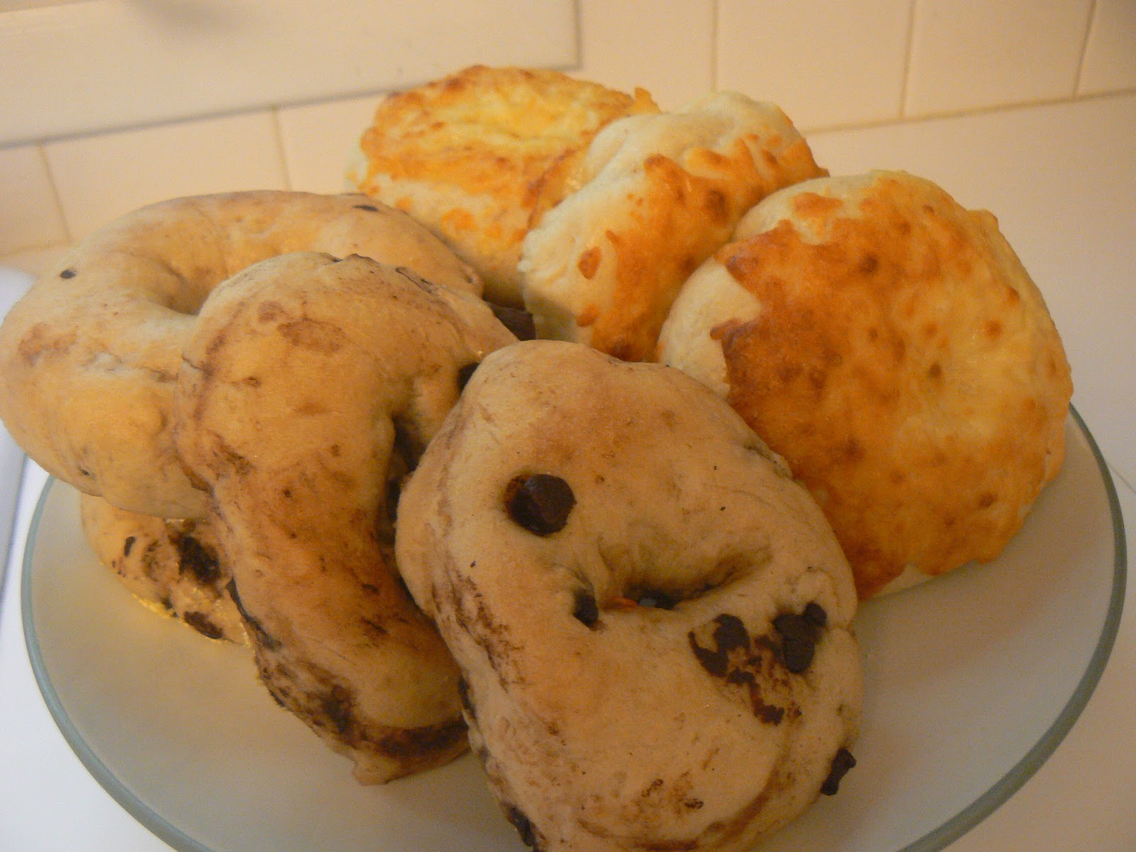 A Beautiful Ruckus Homemade Chocolate Chip Bagels (with Bonus Homemade