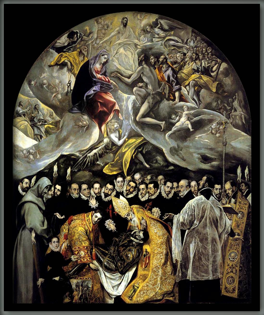 Entierro del Conde de Orgaz - El Greco