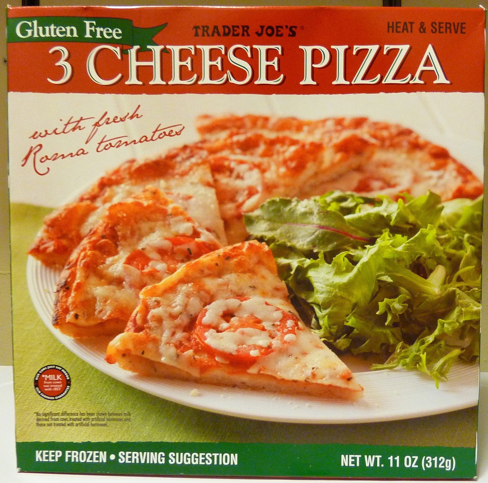 What's Good at Trader Joe's? Trader Joe's Gluten Free 3 Cheese Pizza