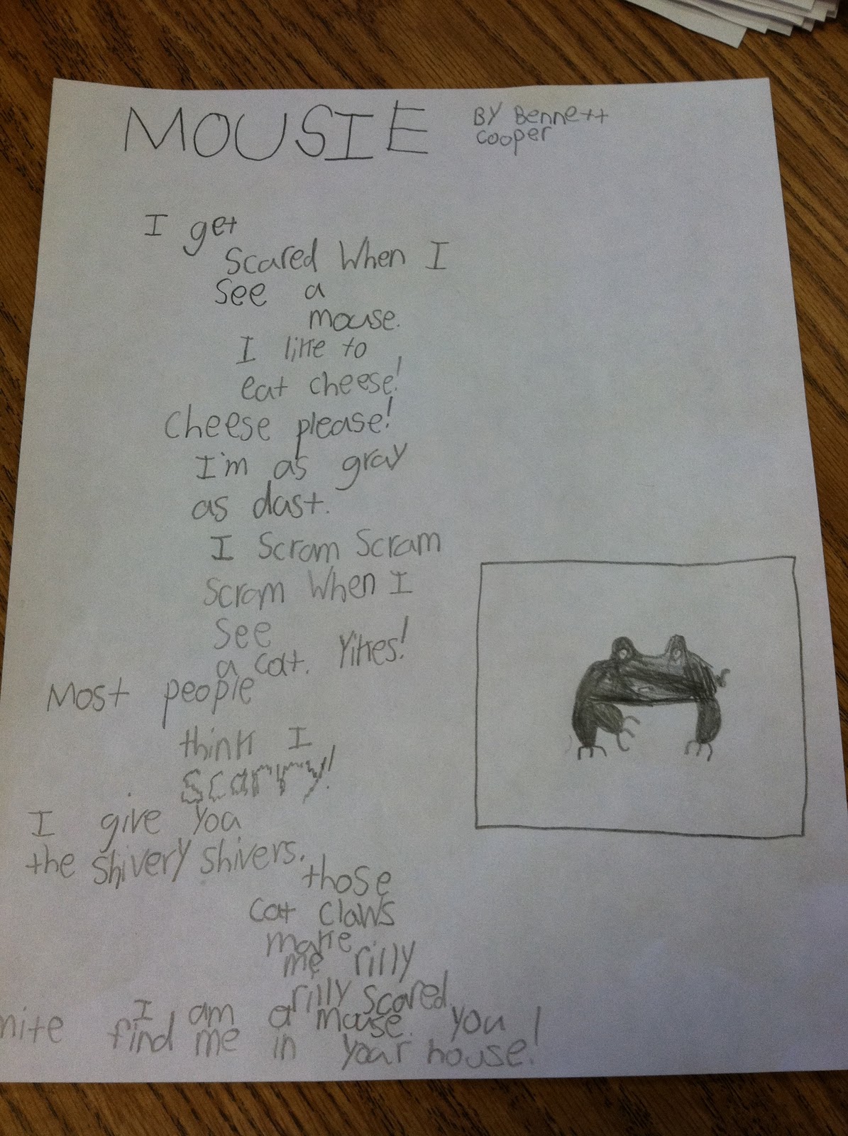 Tales From a K-1 Classroom: Even First Graders Can Write Poetry..