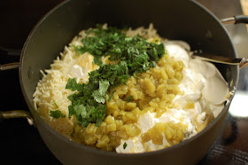 enchiladas stir continually melts