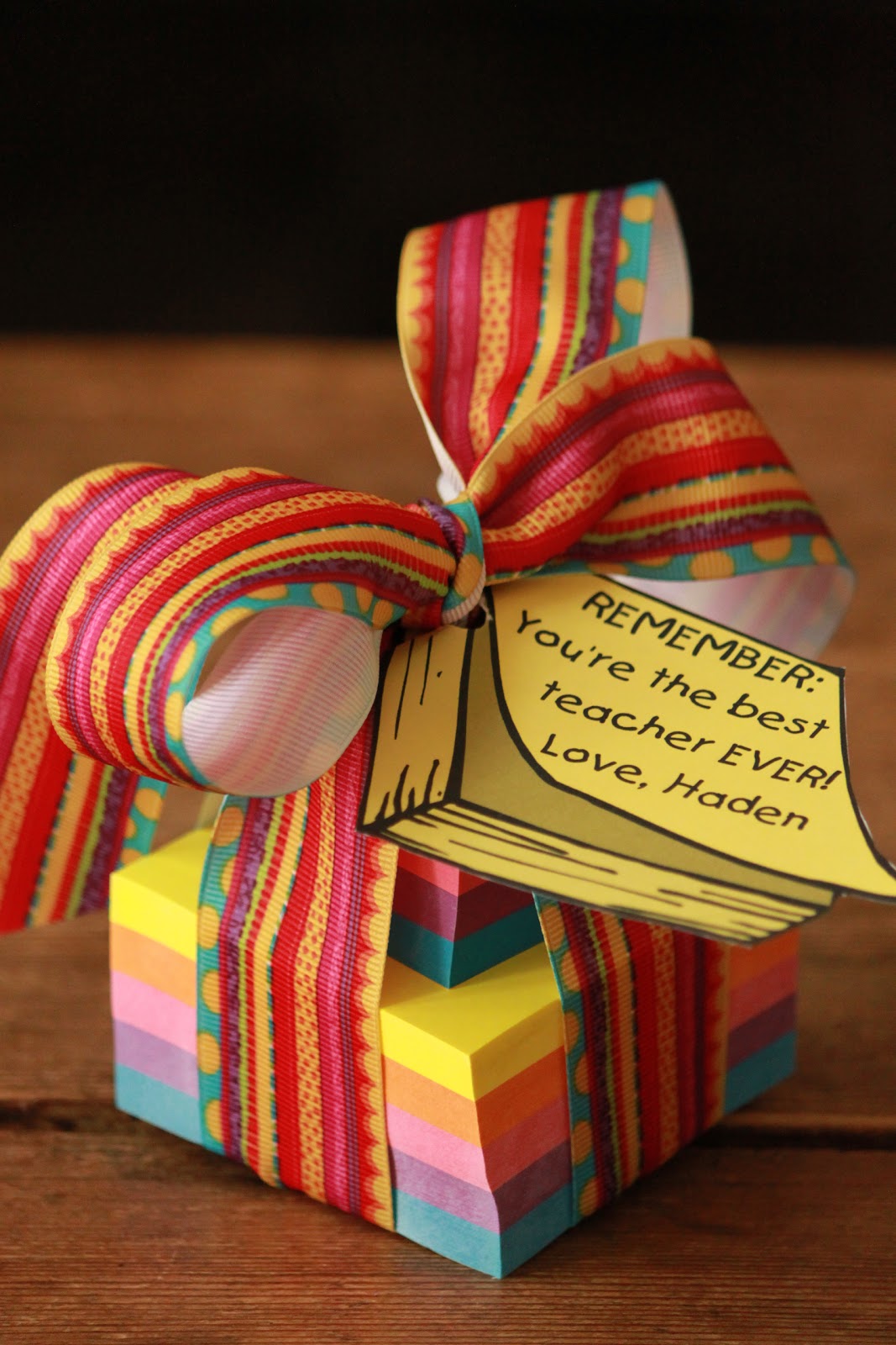 The Blackberry Vine Teacher Appreciation Week Day 2 Sticky Notes