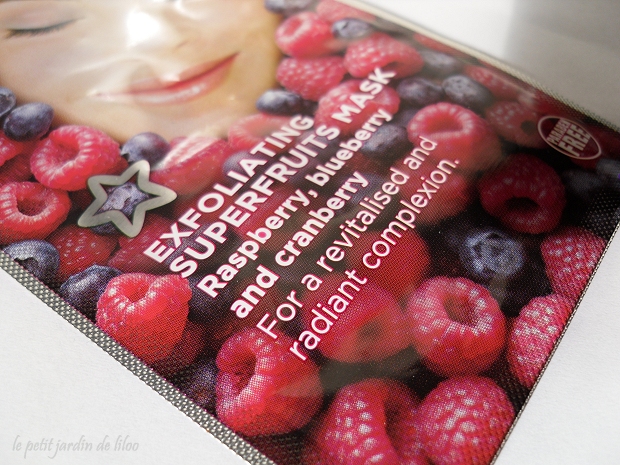 superdrug exfoliating superfruit face mask review
