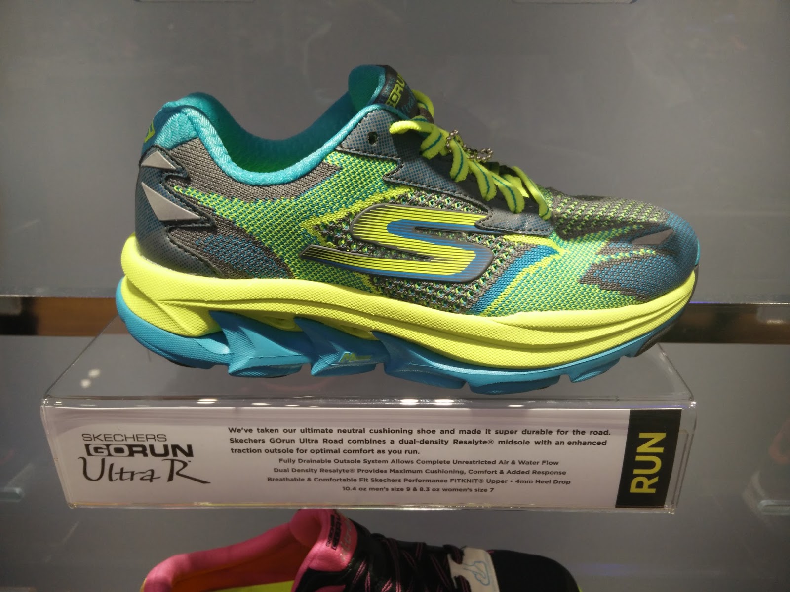 skechers go run ride 4 mujer rosas