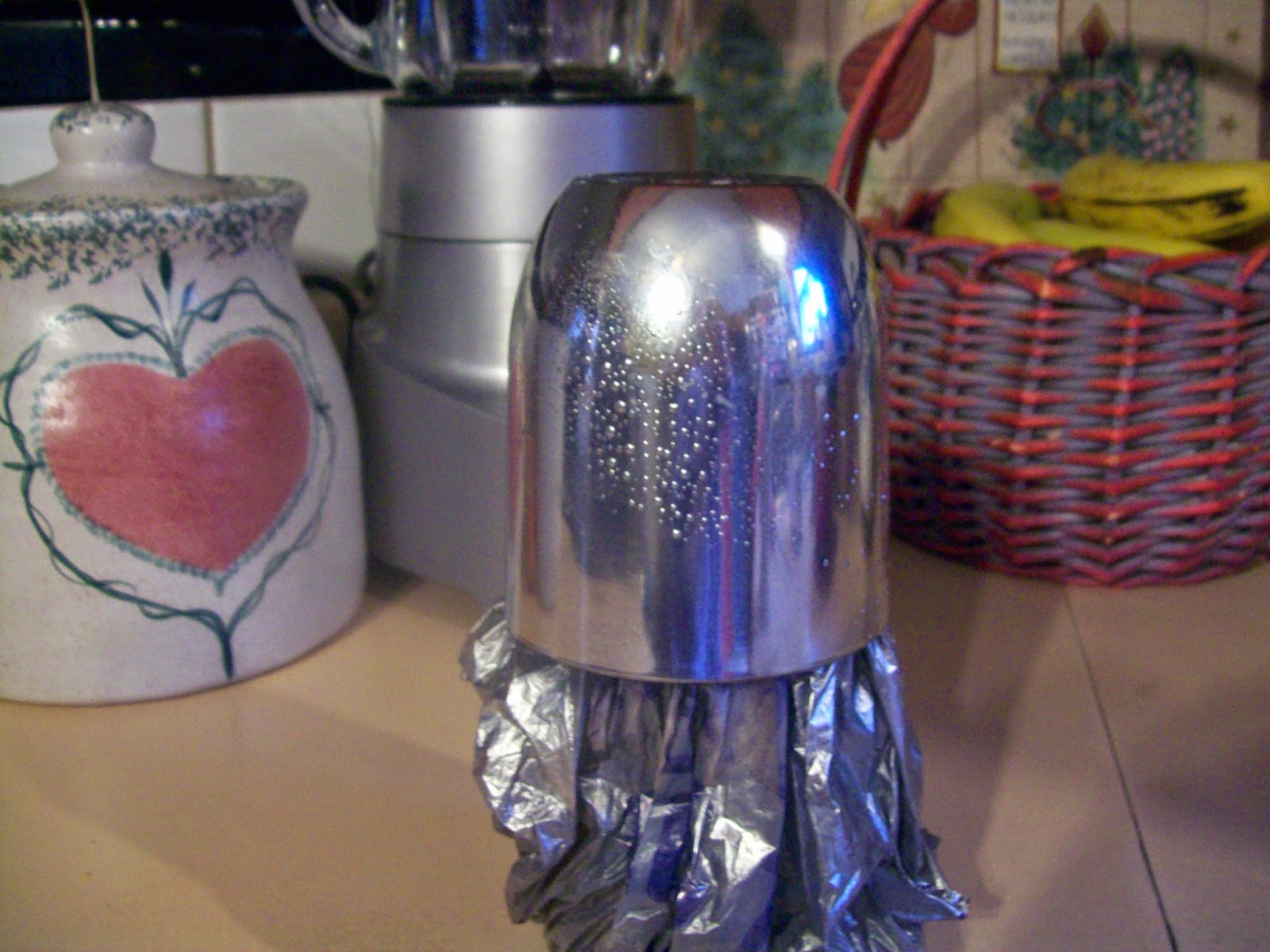 Shabby Pink Bungalow Mercury Glass Candle Holders