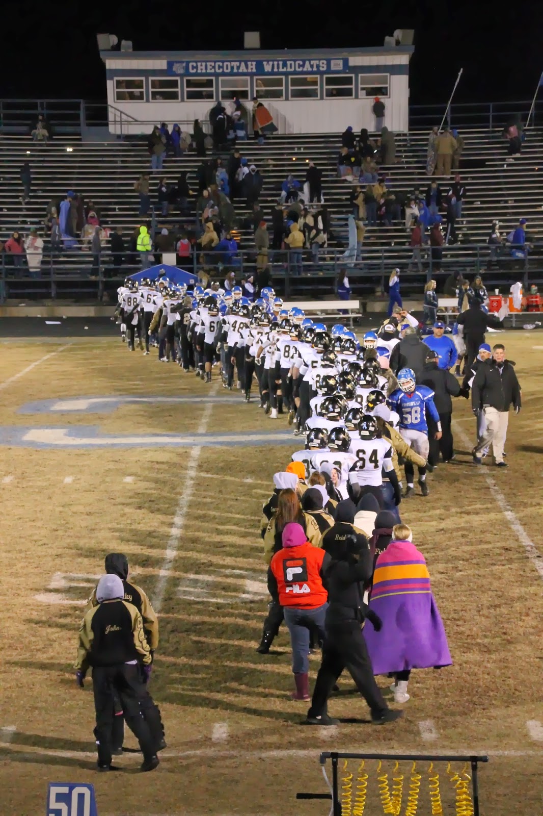 Golden Demon Football 2nd Round Playoffs Checotah