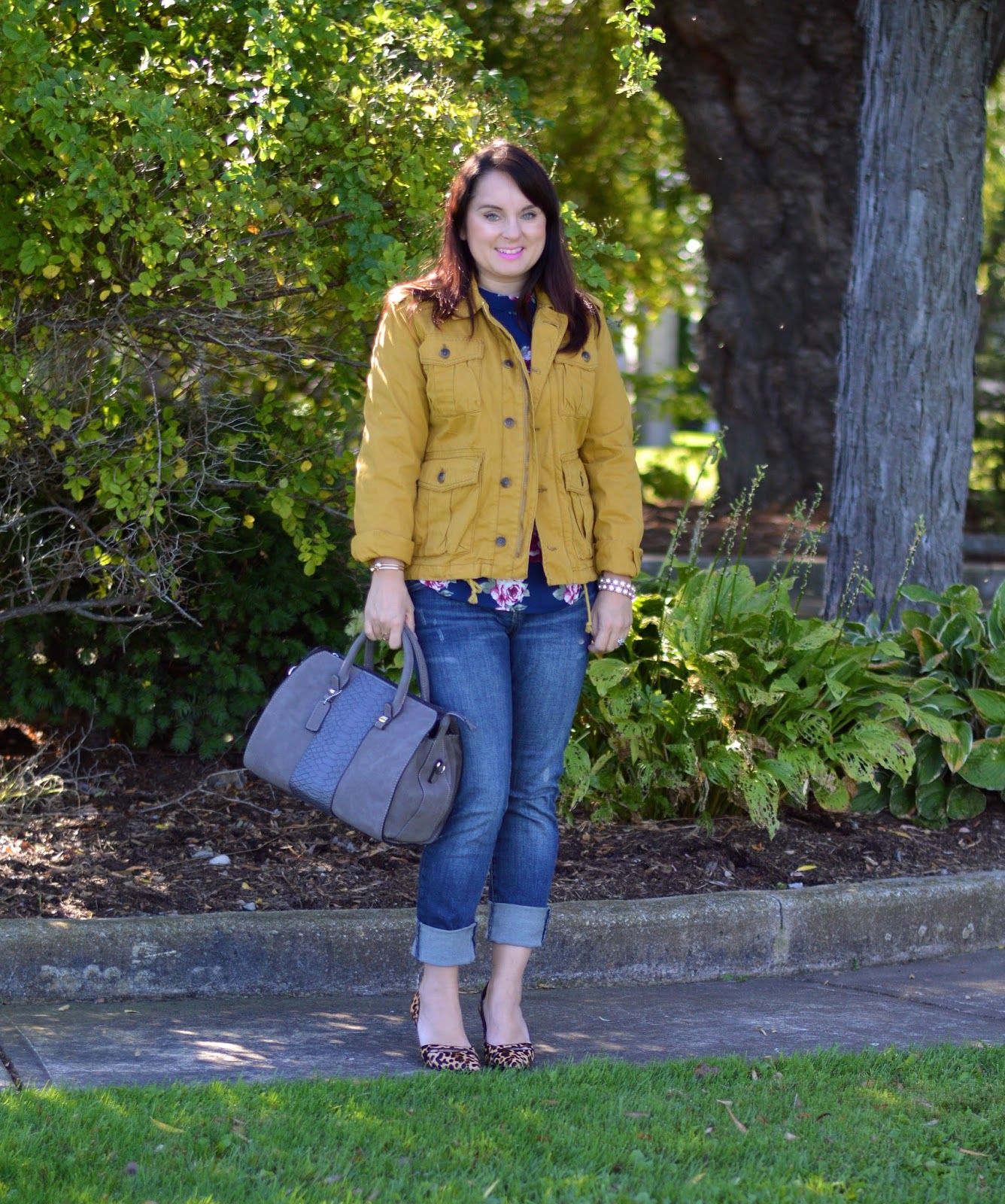 Mustard Jacket Teach in Fashion