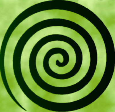 Espiral símbolo de eternidad e infinito